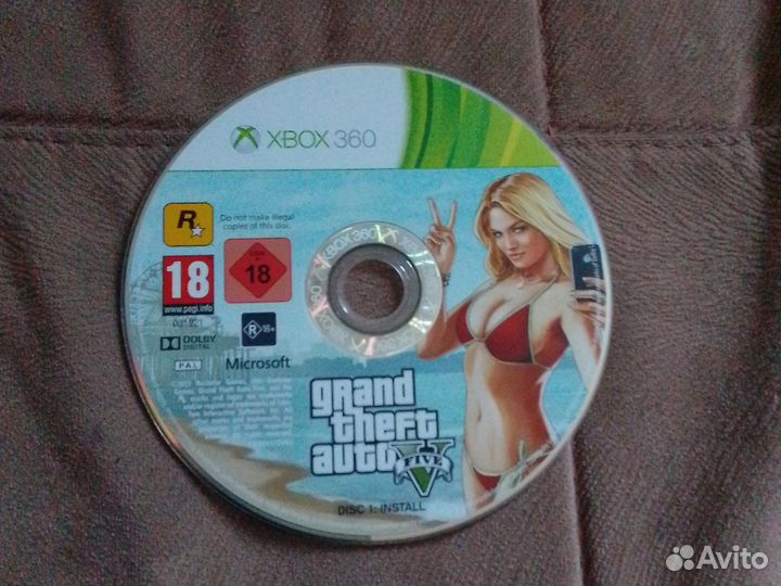 Диски лицензиоые на Xbox 360