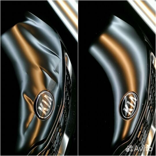 Ремонт вмятин без покраски