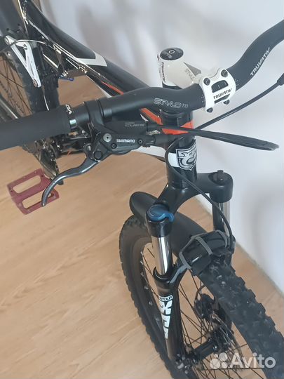 Велосипед двухподвес Black Aqua Whisper XC