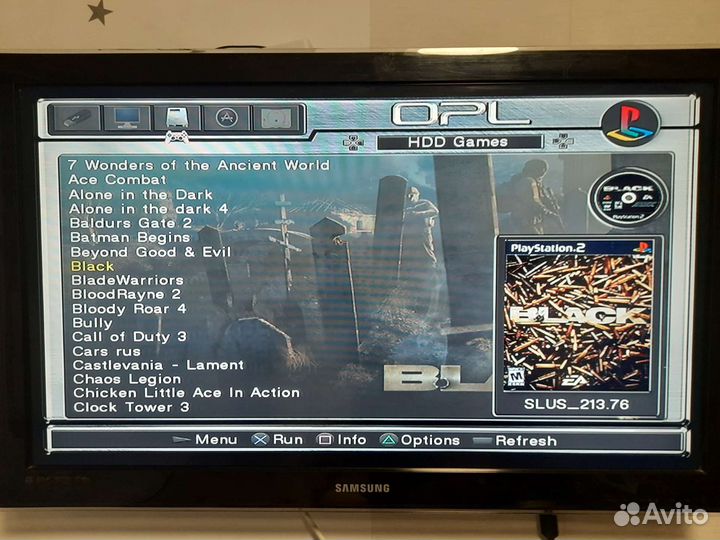 Sony playstation 2 fat PS2 500gb