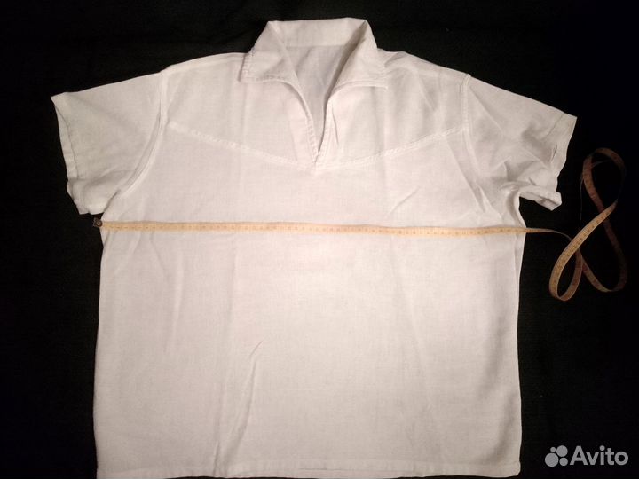 Рубашка х.б. апаш, унисекс. Винтаж 50-х. б.у