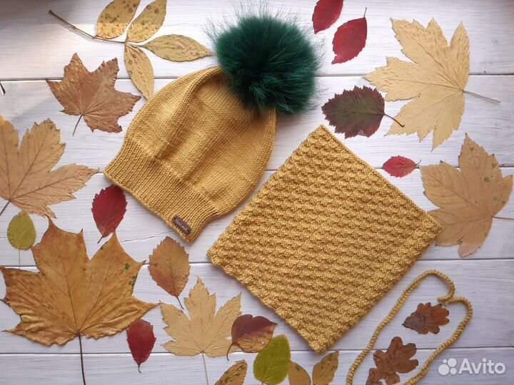 Вяжу на заказ шапки,шарфы,снуды,варежки