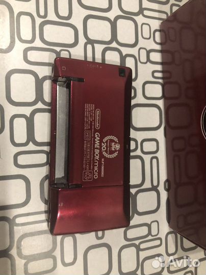 Game boy micro лимитированная