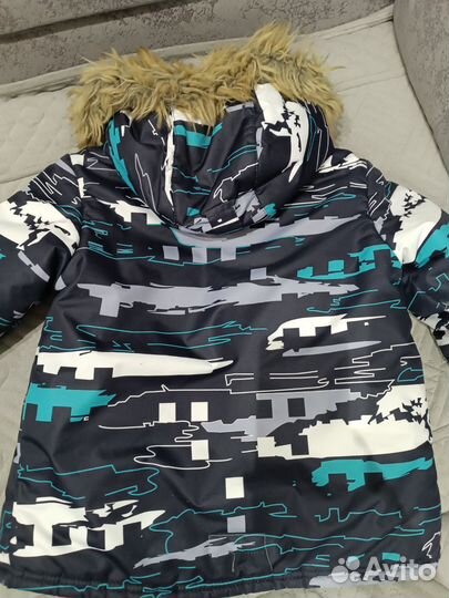 Куртка зимняя для мальчика 122 размер