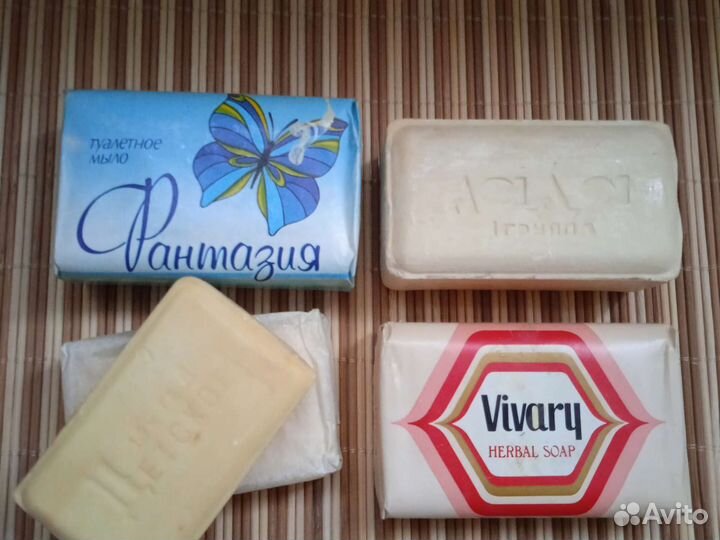 Набор винтажного мыла (4 вида)