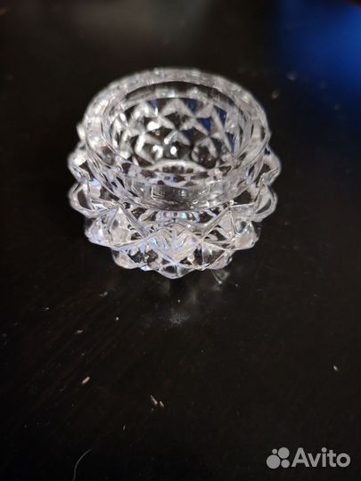 Солонка хрусталь