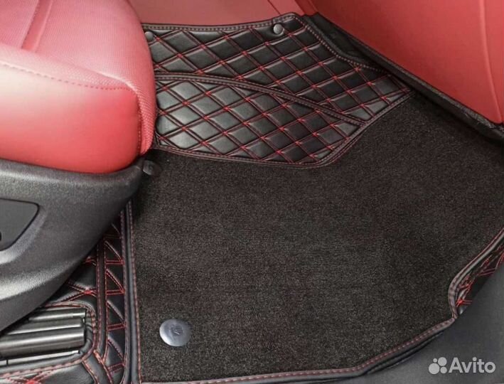 Ковры в салон на porsche cayenne