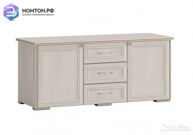 Тумба под тв Парма сандал светлый