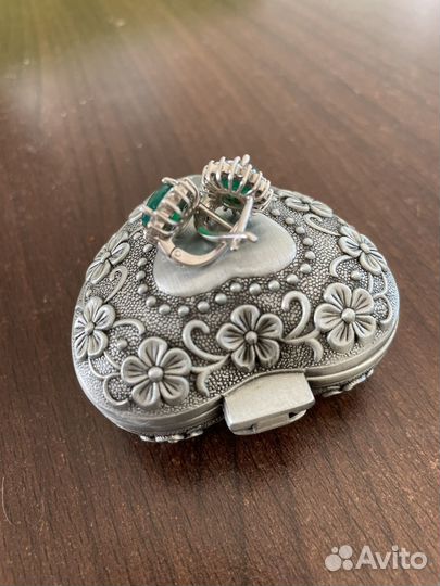 Серебряные серьги