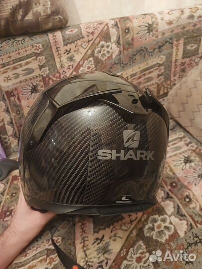 Шлем Shark spartan GT carbon skin Glossy Carbon