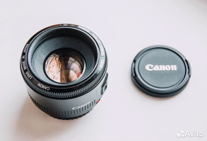 Объектив canon ef 50mm 1.8