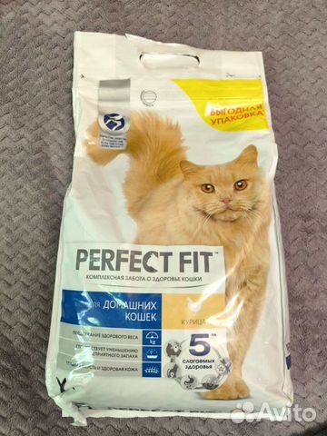 Сухой корм для кошек Perfect fit 2,5кг