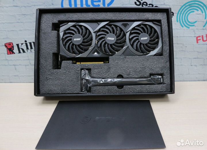 Видеокарта MSI RTX 3070Ti ventus 3X 8Gb 256Bit