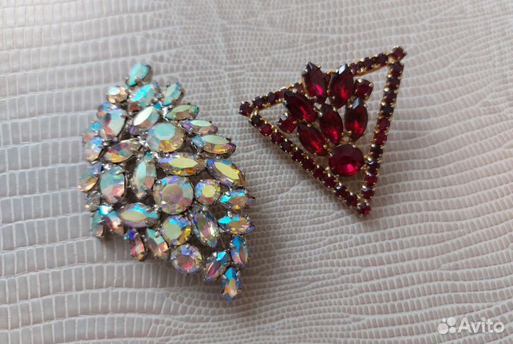 Винтажные броши