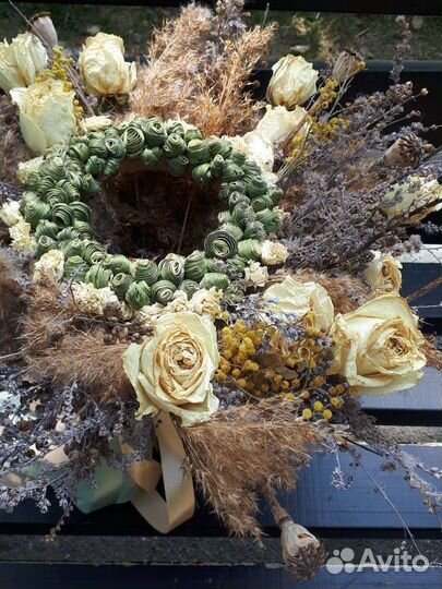 Букет из сухоцветов большой