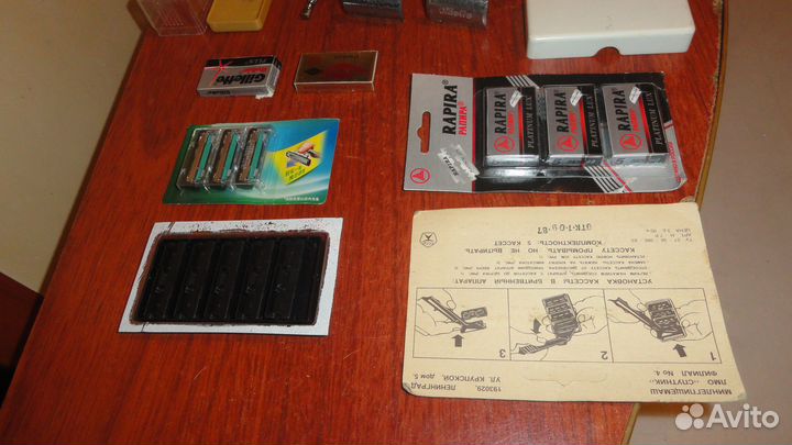 Станки для бритья ретро СССР-комплектом