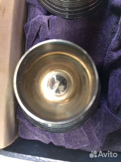 Рюмки для саке серебро япония