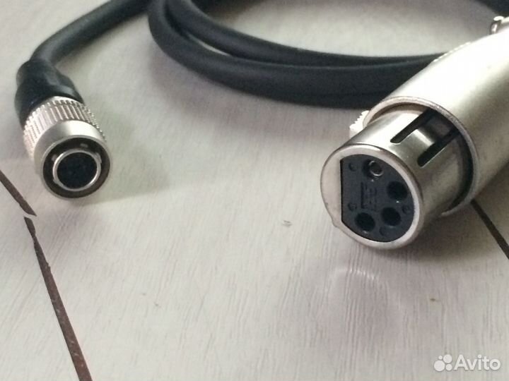 3-pin lemo to jack 6.3 cable canare TA3F to NP3C