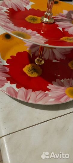 Блюдо менажница этажерка