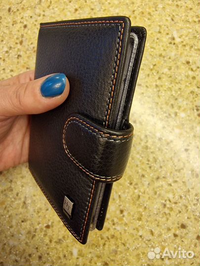 Кожаная обложка на права 912 см