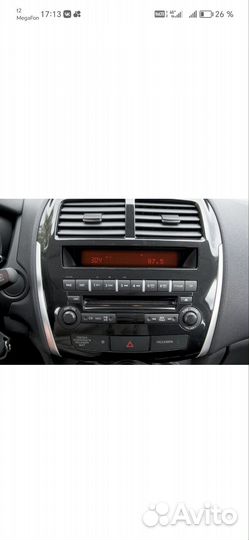 Оригинальная магнитола Mitsubishi ASX