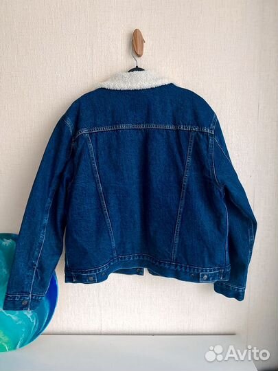 Новая Levis джинсовая куртка шерпа XL