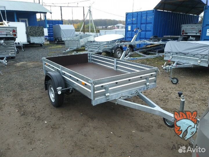 Прицеп для стройки 04.022. Рассрочка и Фаркопы