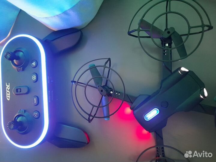 Квадрокоптер 4DRC V20, 2 камеры, 2 аккумулятора