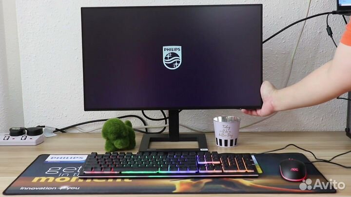 Philips 243V7qdsb, 1920x1080, 76 Гц, IPS