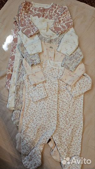 Пакет вещей next для девочки 56- 62