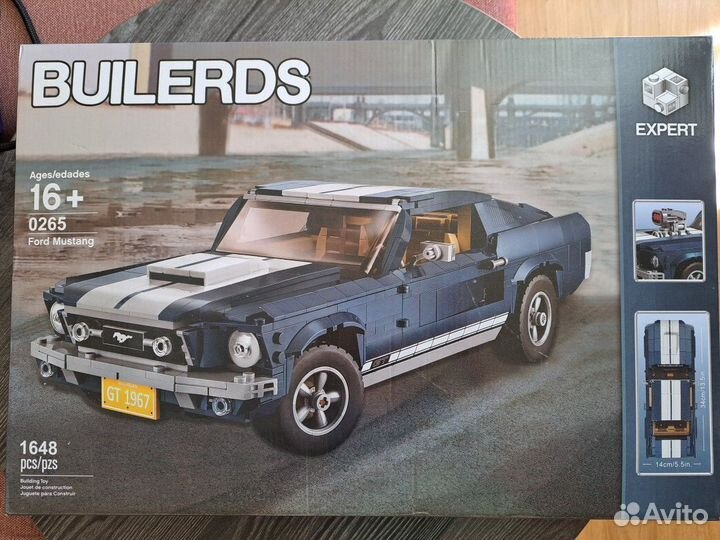 Конструктор builerds Ford Mustang