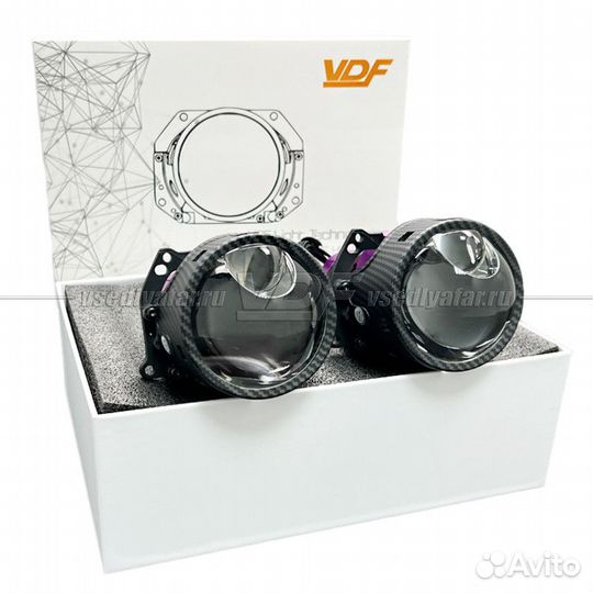 Светодиодные линзы VDF L70 Ultraviolet 3.0 6000K B