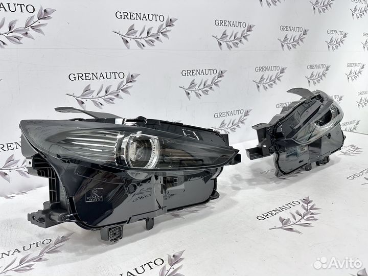 Комплект фар LED+ дхо LED полосы Mazda CX-30 19-23