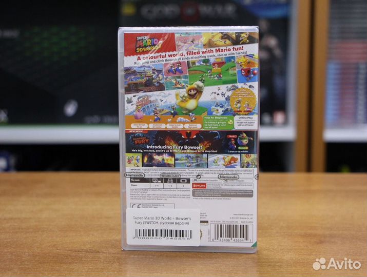 Super Mario 3D World + Bowser’s Fury (switch, русс