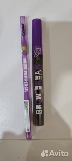 Гель и карандаш для бровей beauty bomb