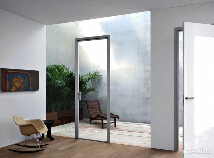 Межкомнатные двери стекло