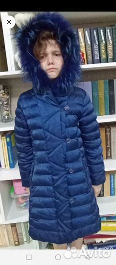 Пальто для девочки 128