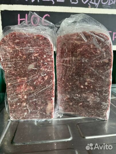 Мясо для собак. Фарш говяжий