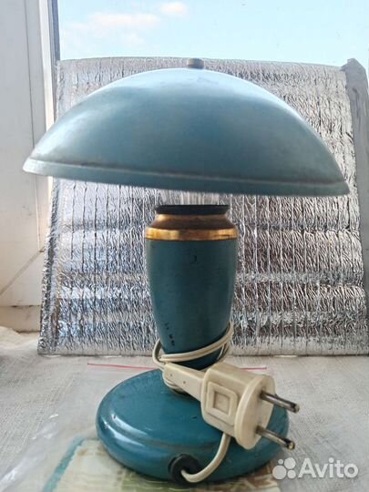 Лампа настольная Грибок СССР