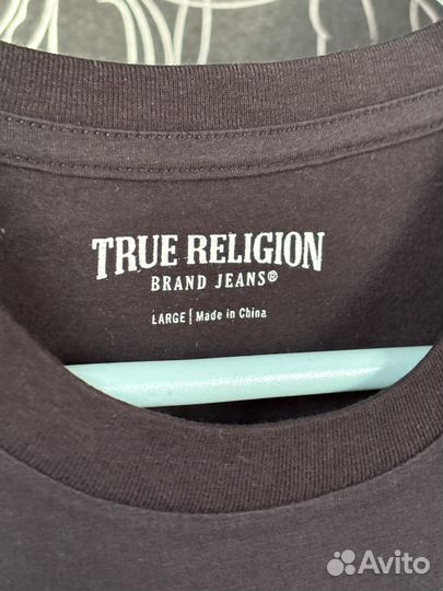 Черная True religion футболка оригинал