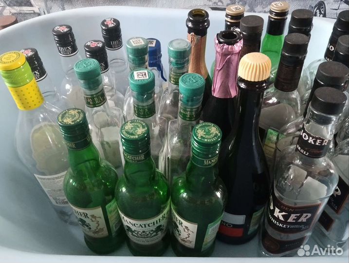Продам много бутылок