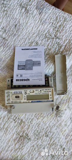 Б/у электросчетчик на запчасти