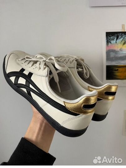 Onitsuka Tiger Mexico 66 Cream Black Gold