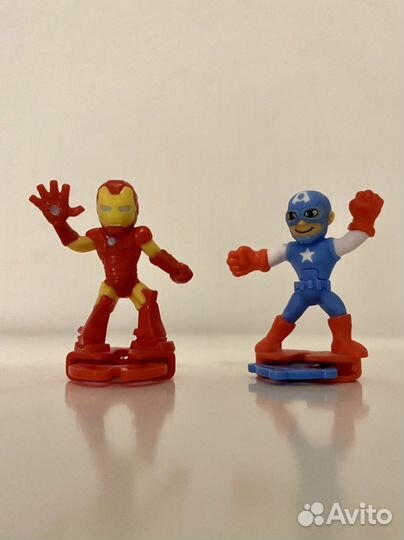 Фигурки Марвел киндер сюрприз