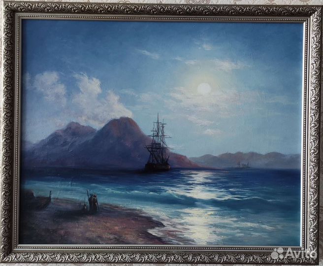 Картина маслом морской пейзаж Айвазовский