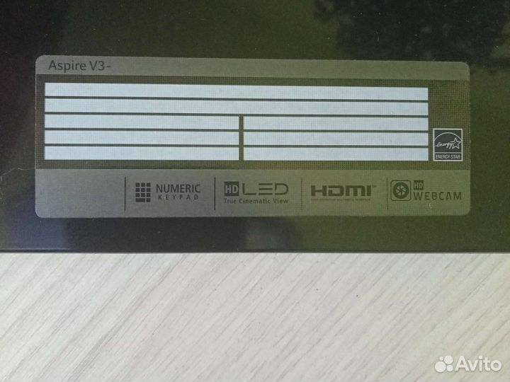 Ноутбук acer nitro i5-3210M