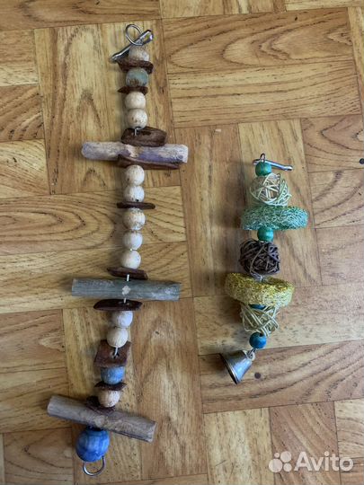 Игрушки для попугая