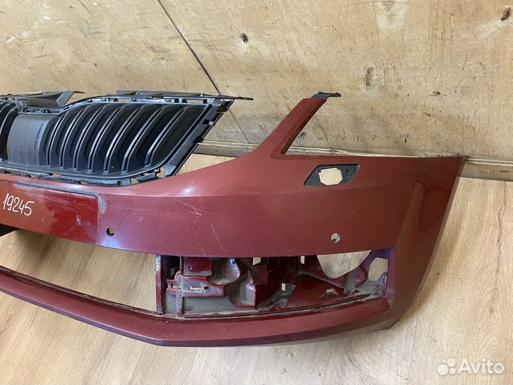 Бампер передний Skoda Octavia (A7) 2017-2020 Рест