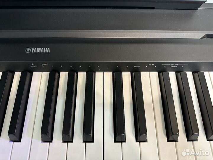 Yamaha p-45b цифровое пианино + стойка