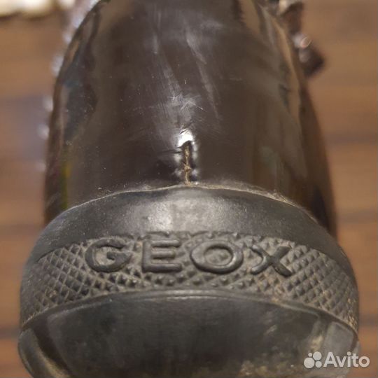 Ботинки для девочки Geox Respira замшевые